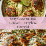 Creamy Coconut Lime Chicken Recipe