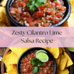 Fresh Salsa with Cilantro & Lime Recipe