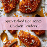 Baked Crunchy Hot Honey Chicken Recipe