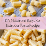 Handmade macaroni (no extruder) Recipe