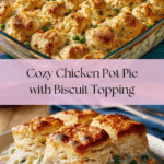 Chicken Pot Pie with Biscuits Recipe