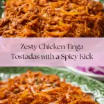 Tinga de pollo & Tostadas Recipe