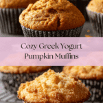 Healthy Greek Yogurt Pumpkin Muffins Recipe