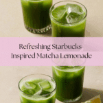 Matcha Lemonade (Starbucks copycat) Recipe