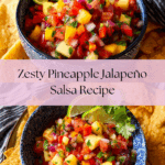 Fresh Pineapple Jalapeno Salsa Recipe