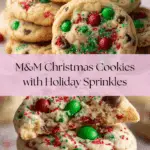 M&M Christmas Cookies Recipe