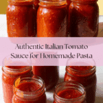 Italian Tomato Sauce Recipe