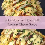 Mexican Chicken with Cheese Sauce Recipe
