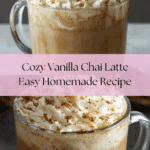 Vanilla Chai Latte Recipe