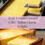 Italian Grandma’s Lemon Custard Cake – Classic Recipe