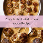 Keftedes In Lemon Sauce Recipe