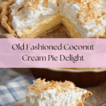Old Fashioned Coconut Cream Pie Recipe