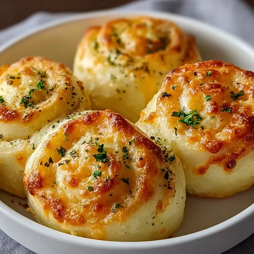 Garlic Cheese Rolls Recipe - Recipe Image