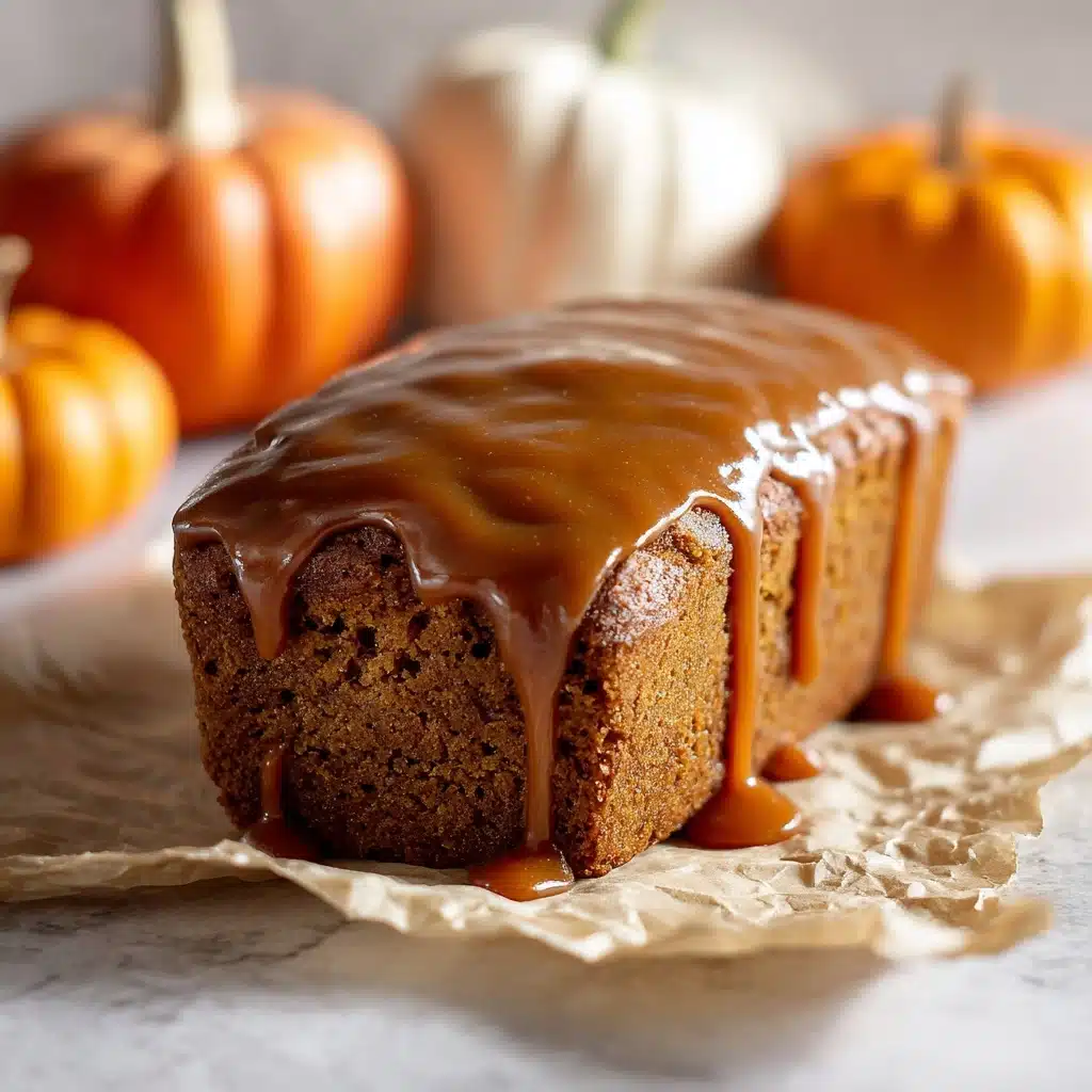 Butter Pumpkin Bread with Salted Maple Brown Butter Glaze Recipe - Recipe Image