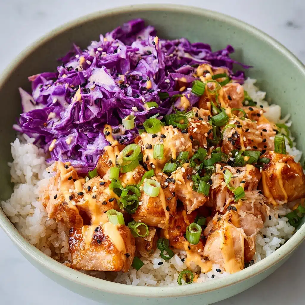 Spicy Salmon Bowl Recipe - Recipe Image