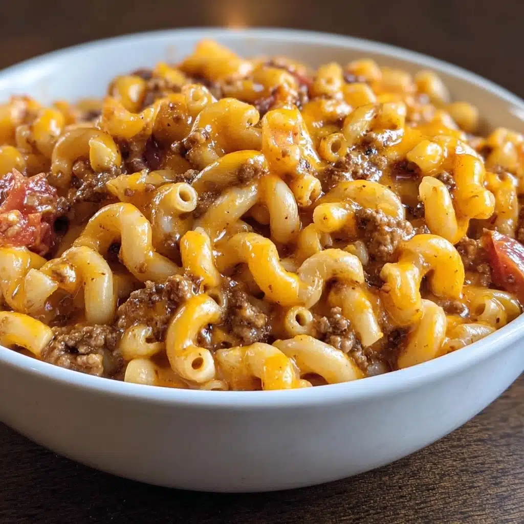 Crock Pot Cheddar Chili Mac Recipe - Recipe Image