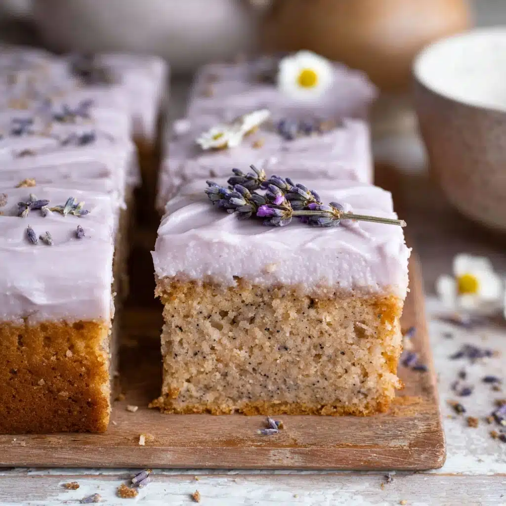 London Fog Cake Recipe - Recipe Image