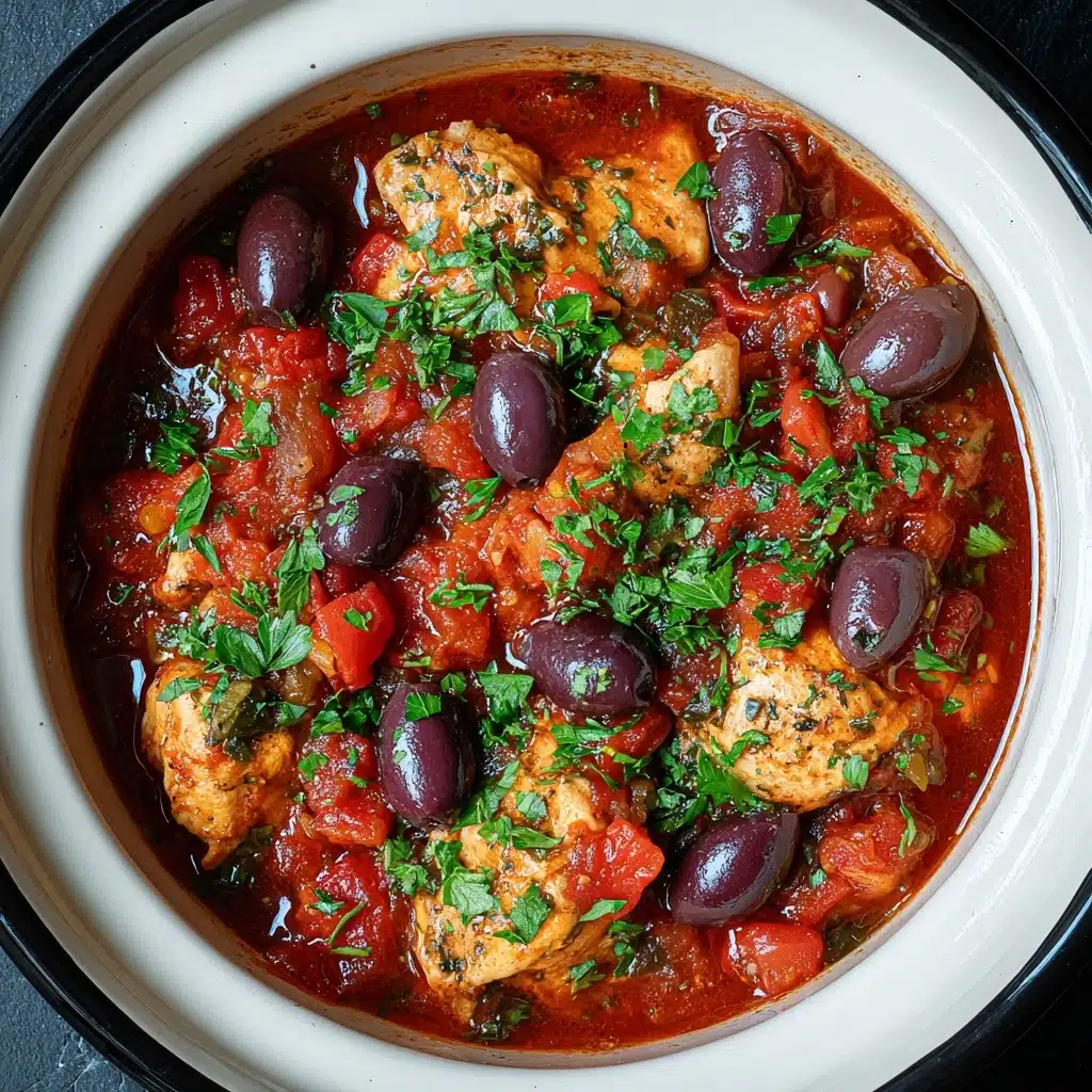 Slow Cooker Mediterranean Chicken Recipe - Recipe Image