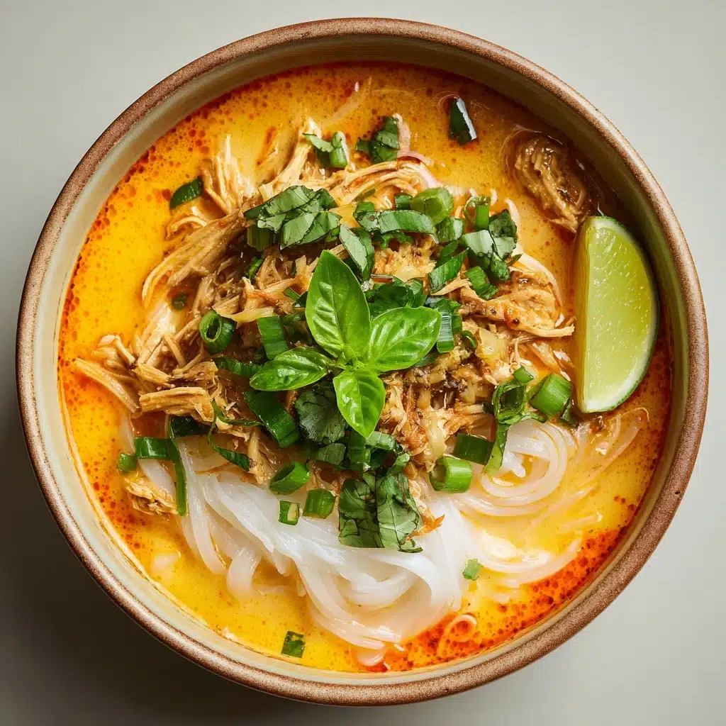 Easy Thai Chicken Curry Soup Recipe - Recipe Image