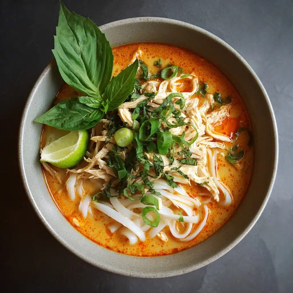 Easy Thai Chicken Curry Soup Recipe - Recipe Image