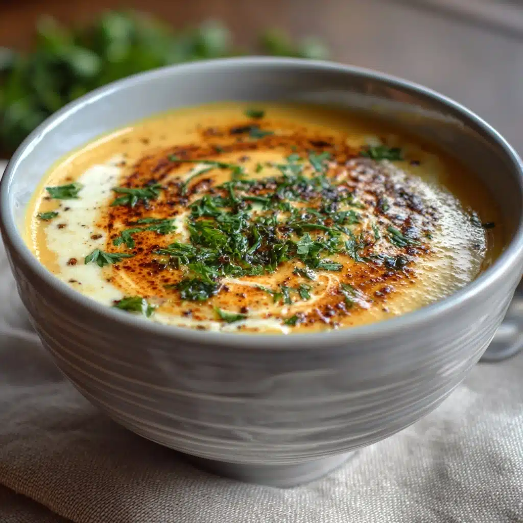 One Pot Creamy Carrot Lentil Soup Recipe - Recipe Image
