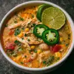Cajun White Chicken Chili Recipe