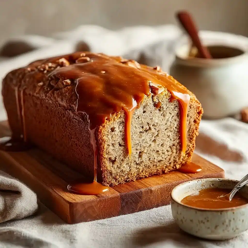 Brown Butter Pumpkin Bread with a Salted Maple Glaze Recipe - Recipe Image
