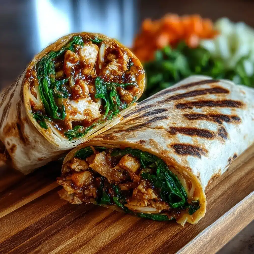 Sweet Chili Chicken Wraps: A Spicy-Sweet Lunch Favorite! Recipe