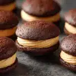 Chocolate Peanut Butter Whoopie Pies Recipe