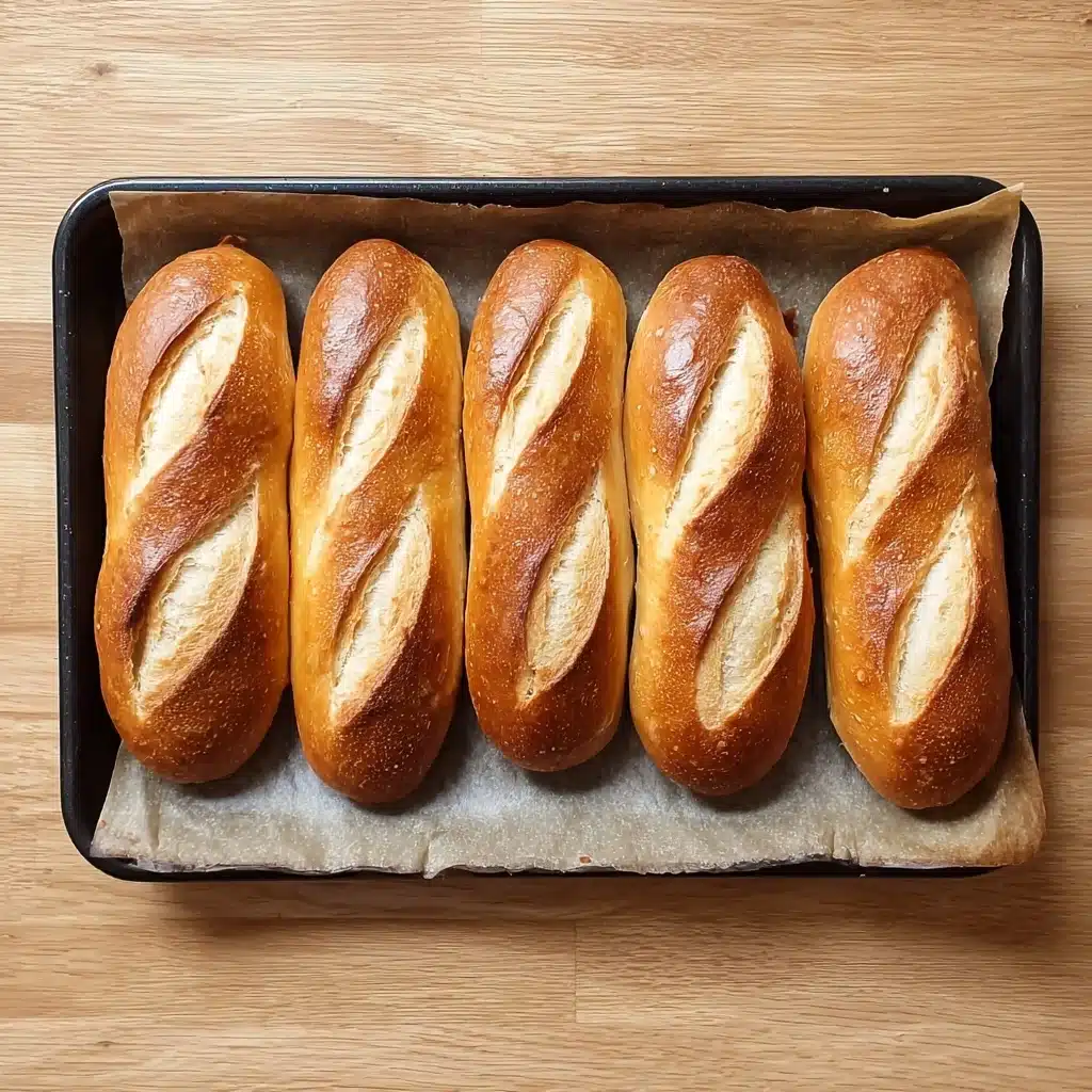 Handmade Sub Rolls Recipe - Recipe Image