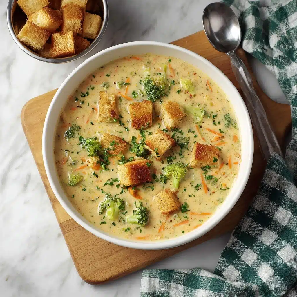 Smoked Gouda Broccoli Soup Recipe - Recipe Image
