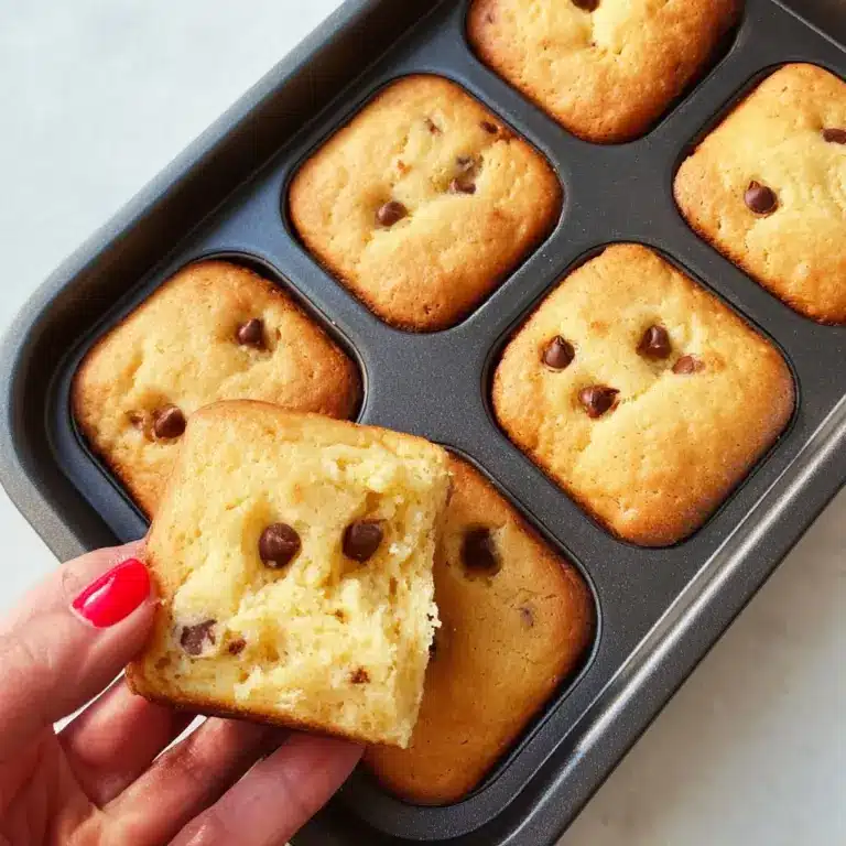 Mini Chocolate Chip Banana Bread Recipe