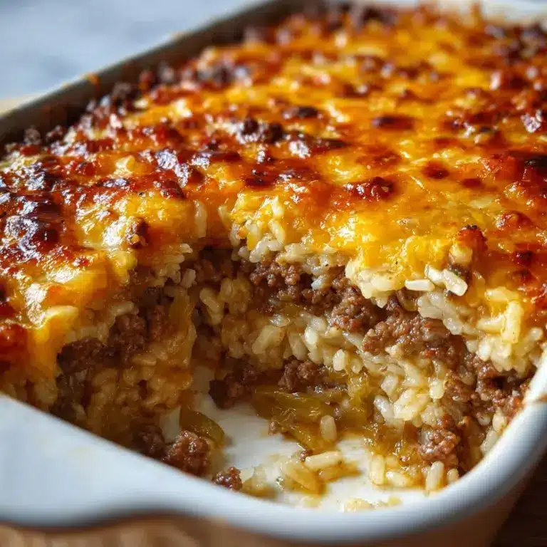 und Beef and Rice Casserole You’ll Crave Recipe