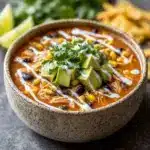Creamy Chicken Enchilada Soup Recipe