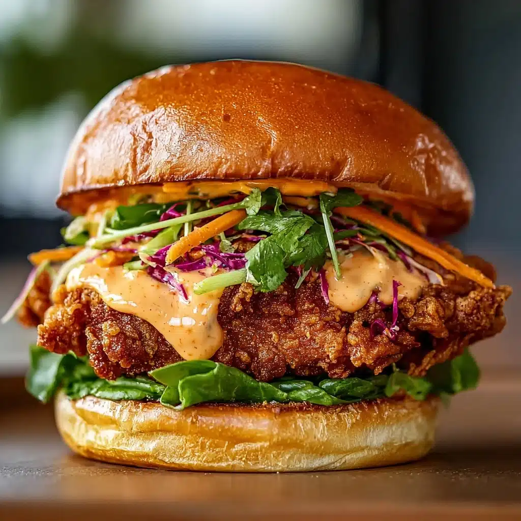 Thai Fried Chicken Sandwich Recipe