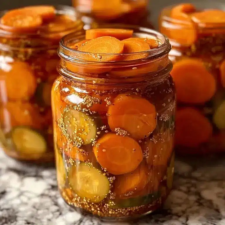 Hot Honey Pickled Carrots: A Sweet and Spicy Delight! Recipe