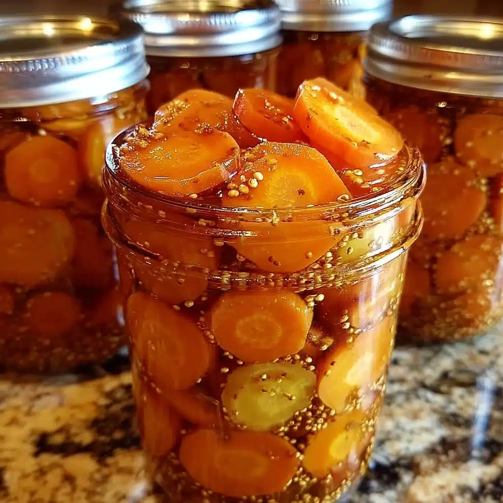 Hot Honey Pickled Carrots: A Sweet and Spicy Delight! Recipe - Recipe Image