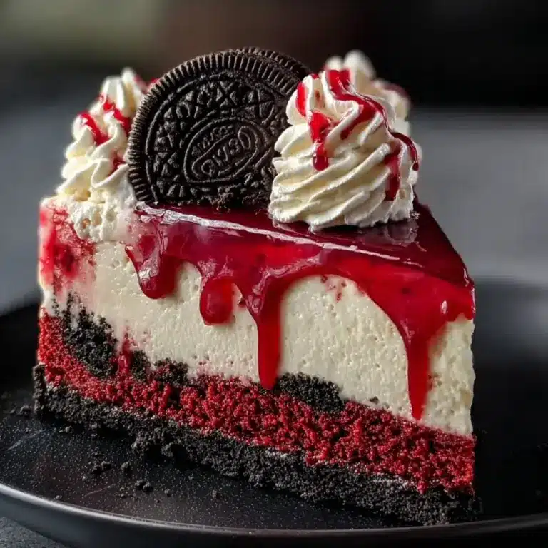 Red Velvet Oreo Cheesecake Recipe