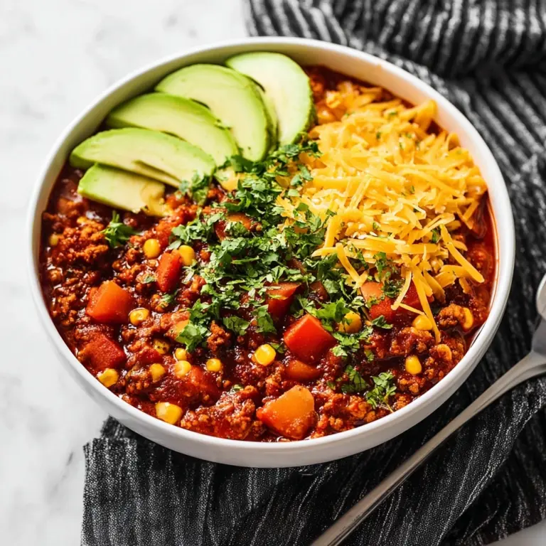 Turkey Sweet Potato Chili Recipe