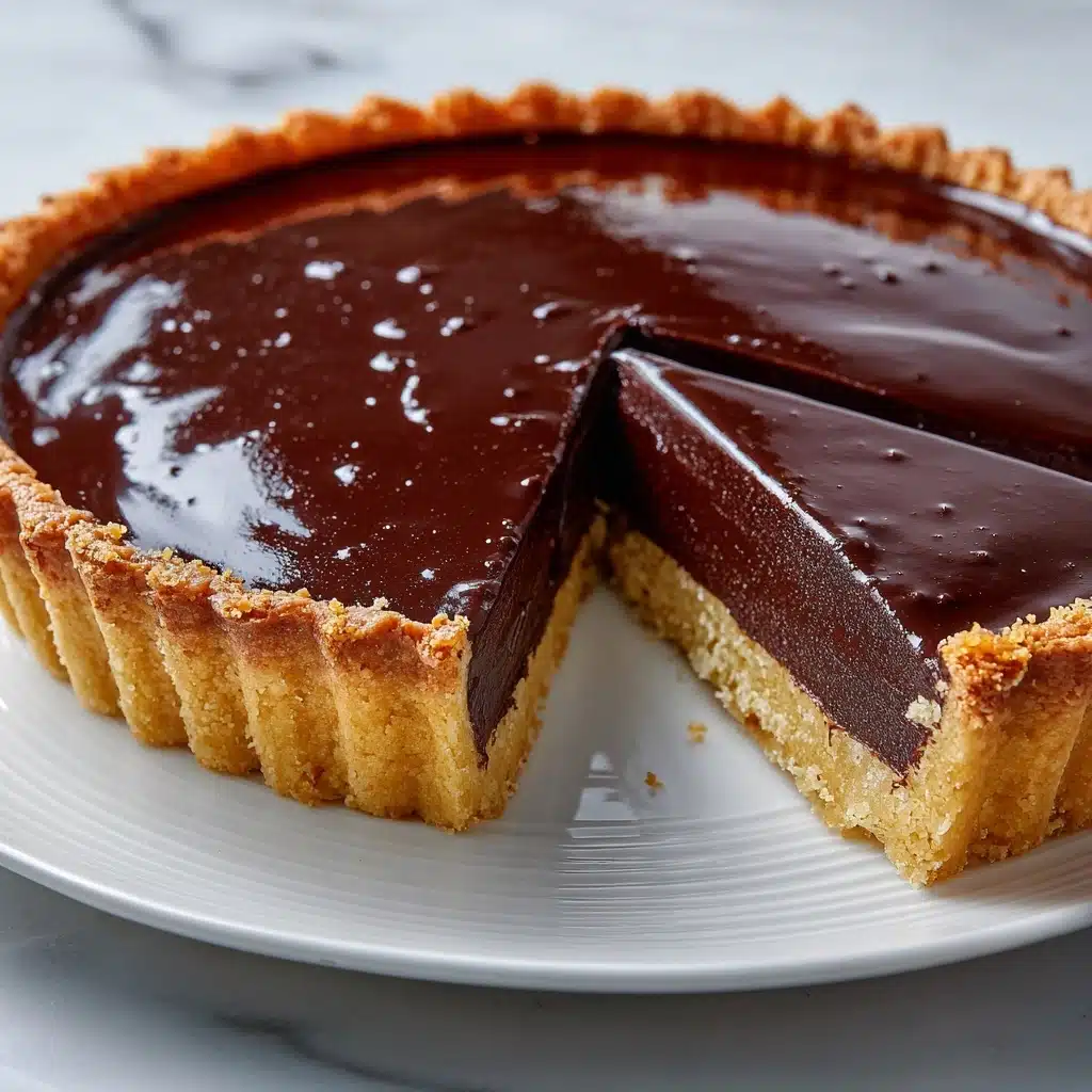 Chocolate Tart Recipe Inspired by Gordon Ramsay Recipe - Recipe Image