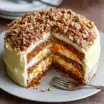 Carrot Cake Cheesecake Recipe – Easy Holiday Dessert Recipe