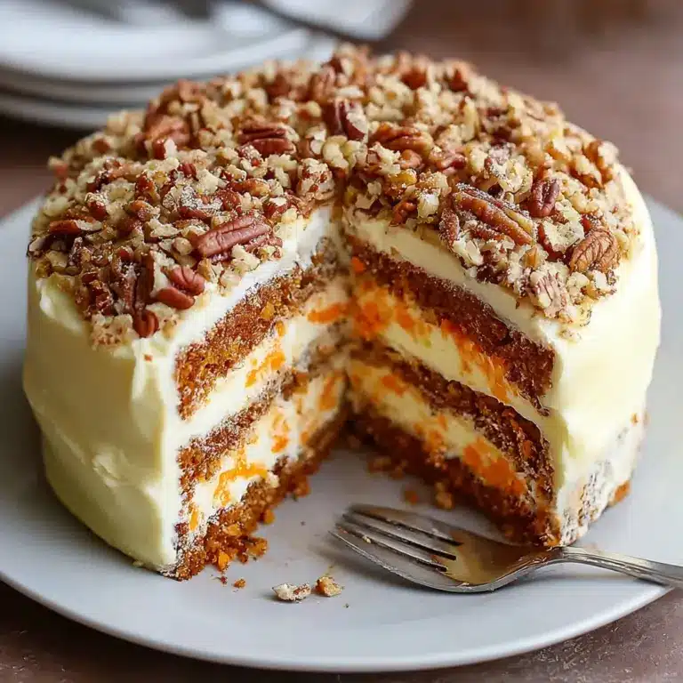Carrot Cake Cheesecake Recipe – Easy Holiday Dessert Recipe