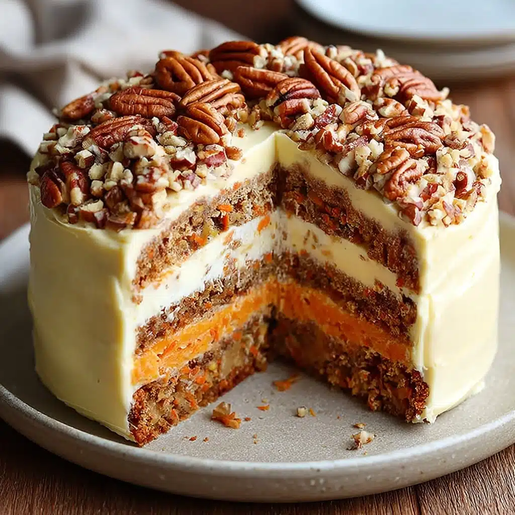 Carrot Cake Cheesecake Recipe – Easy Holiday Dessert Recipe - Recipe Image