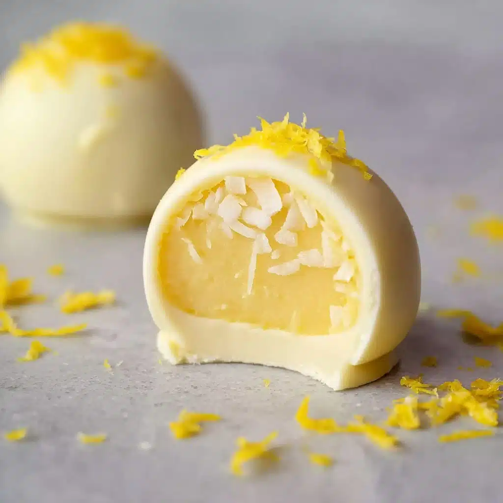 Creamy Lemon Truffles Recipe - Recipe Image