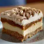 Pumpkin Spice Gooey Cake with Cream Cheese Frosting Recipe