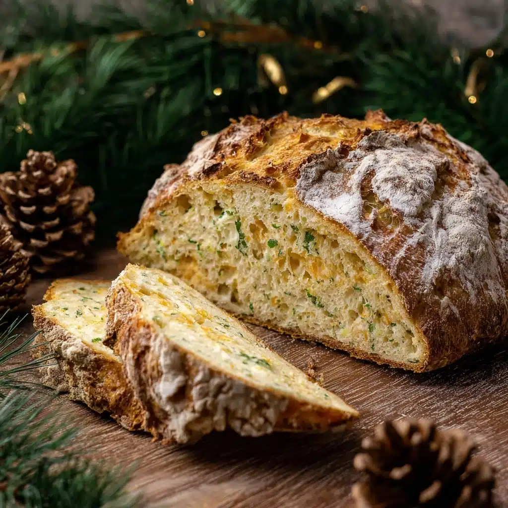 Cheddar and Herb Soda Bread Recipe - Recipe Image