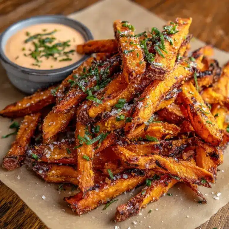 Crispy Oven Baked Sweet Potato Fries Recipe