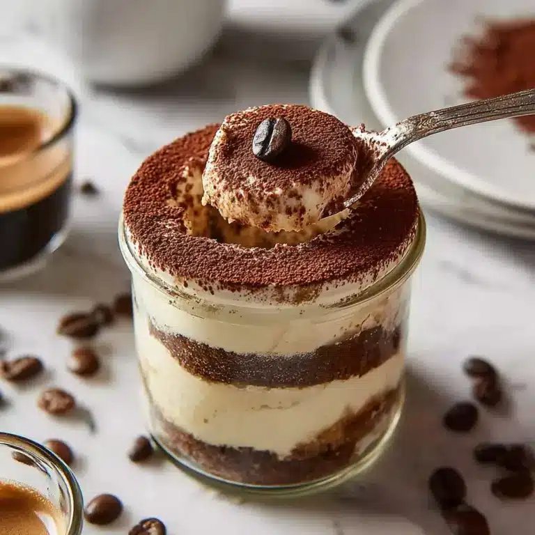 Tiramisu Overnight Oats Recipe