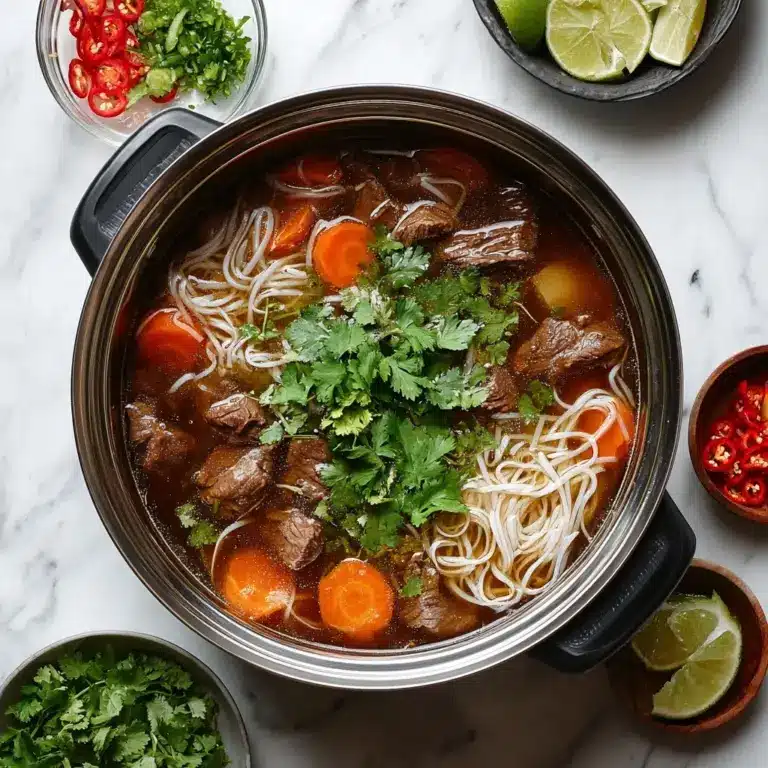 Instant Pot Vietnamese Beef Pho Recipe