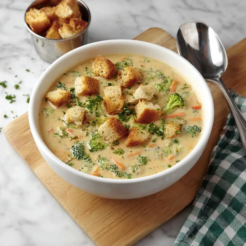 Smoked Gouda Broccoli Soup Recipe - Recipe Image